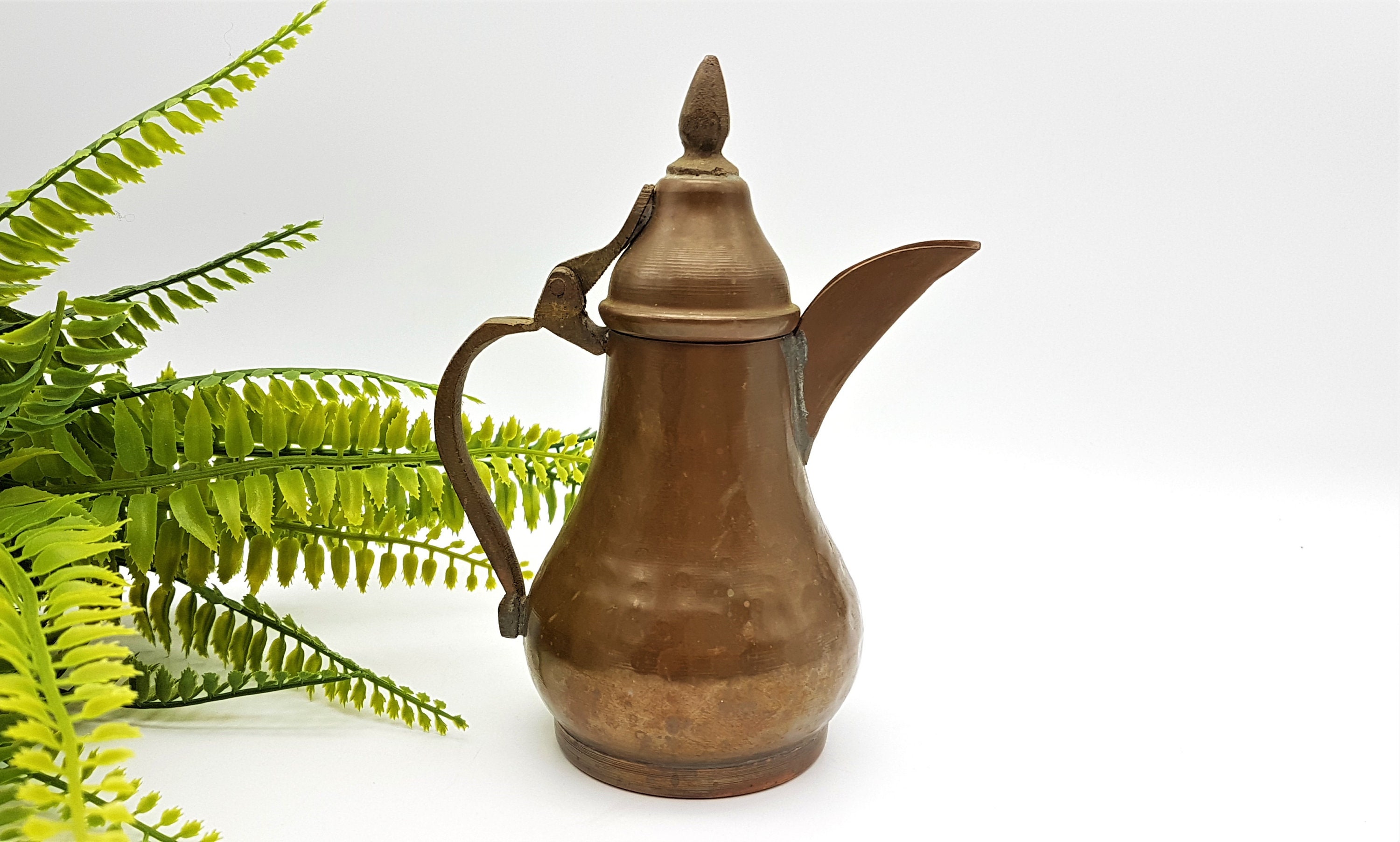 Vintage Copper Jug / Jug Kitchen Decor Shabby Deco Cottage Home Decor ...