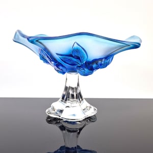 Glasschale mit fuss