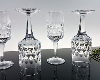 6 verres à liqueur cristal / vodka / shot noble