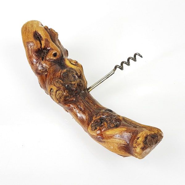 Corkscrew / Pulley Vintage Burl