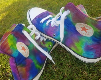 Hand Painted Converse, Custom Painted Converse, Painted Canvas shoes, Christmas present, Painted Vans, Personalised Converse