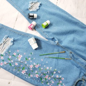 Pant pocket cheap painting