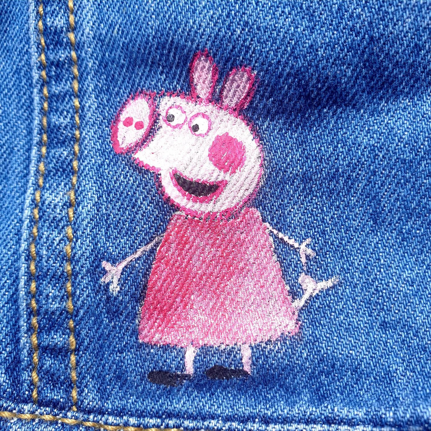 Peppa pig shop jean jacket