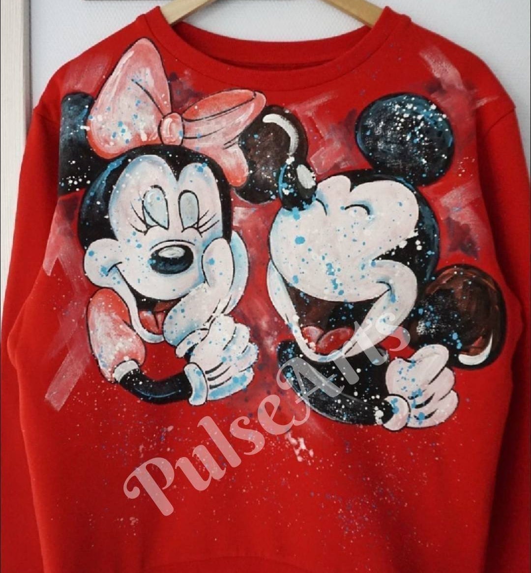Mickey Hands Hoodie - Etsy