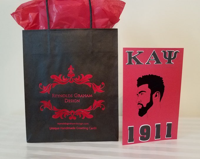 Kappa Alpha Psi Card (Red)