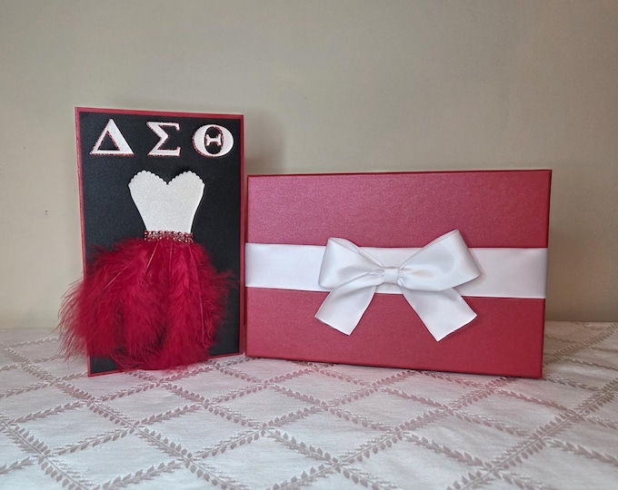 Delta Sigma Theta Feather Dress Boutique Package
