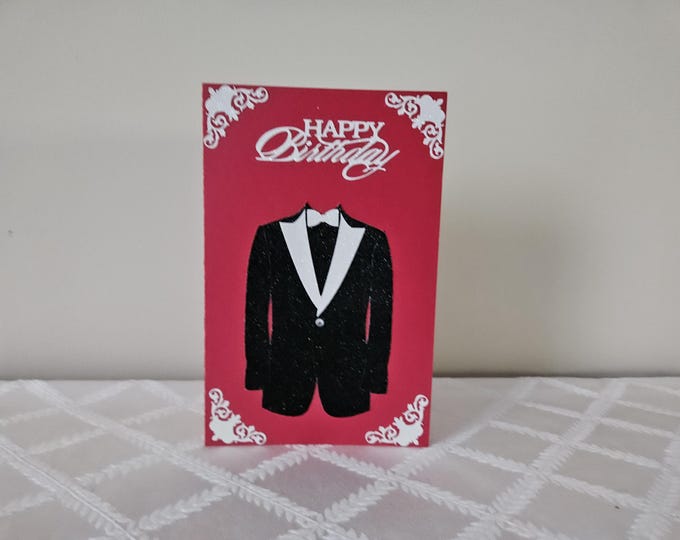 Happy Birthday for Him in Tux