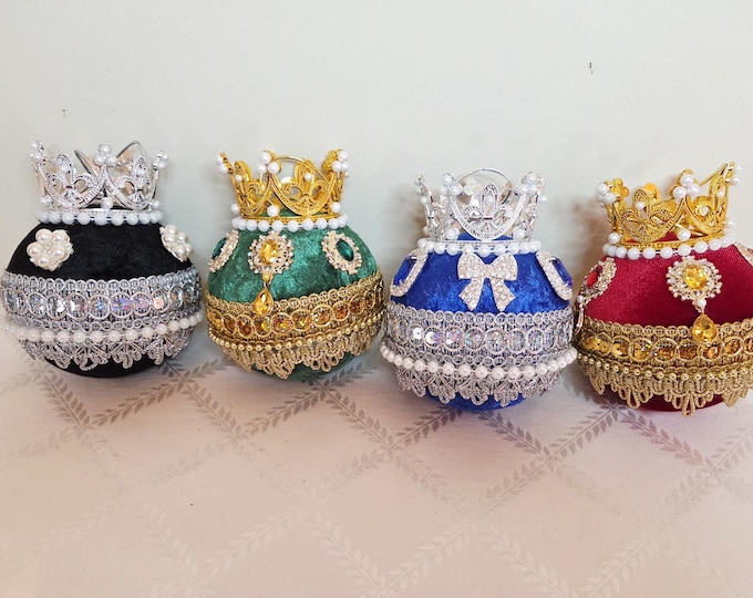 Limited Edition Royal Crown Christmas Ornaments