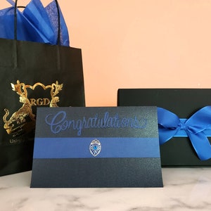 Tarjeta de felicitaciones para oficiales de policía