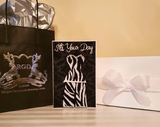 Limited Edition Zebra Print It's Your Day  Boutique Package