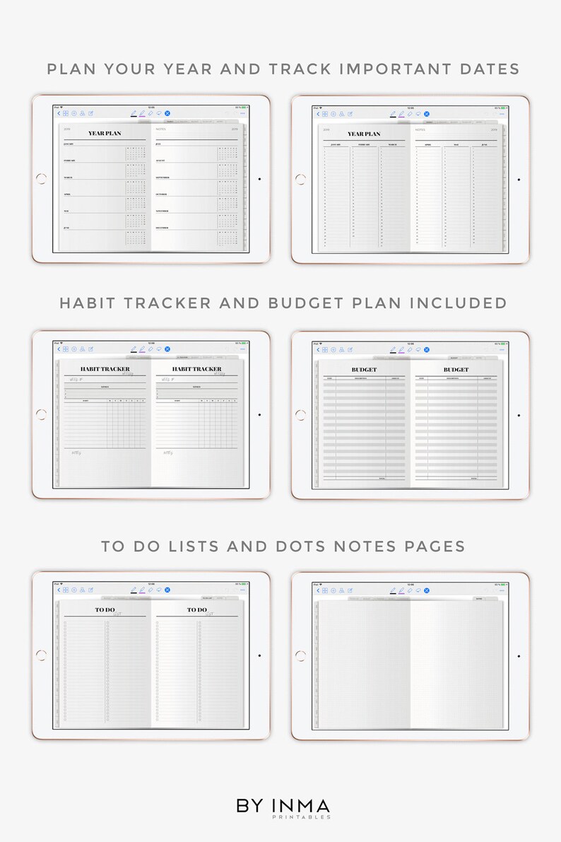 Notability Calendar Template Customize And Print