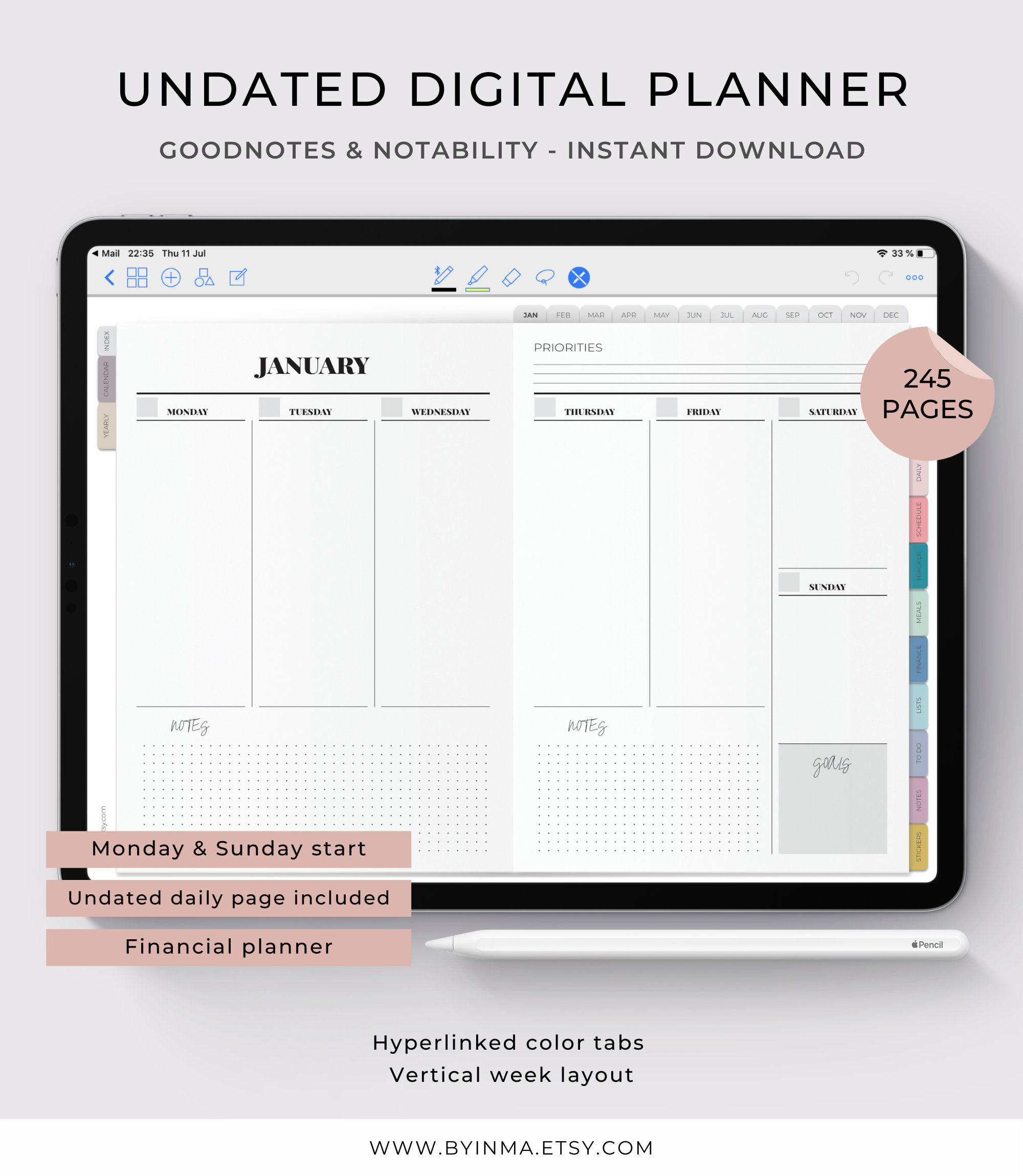 Notability planner templates free startbritish Notability planner templates free startbritish