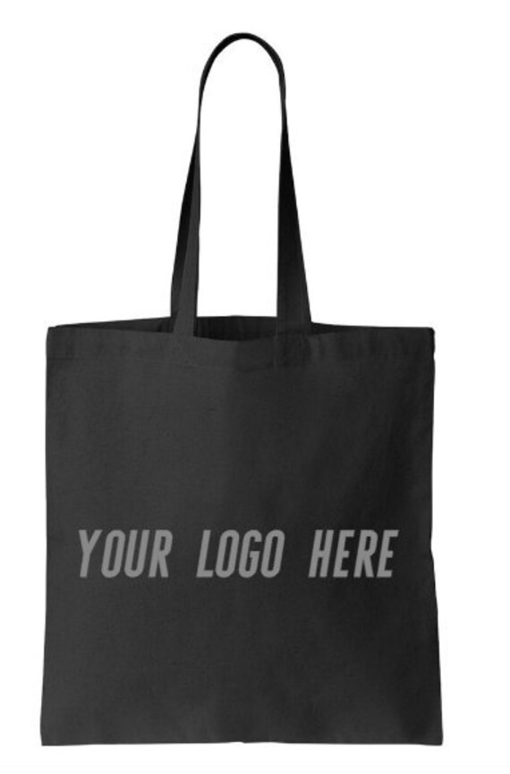 Tote bag personnalisable Custom tote bag Custom logo Etsy