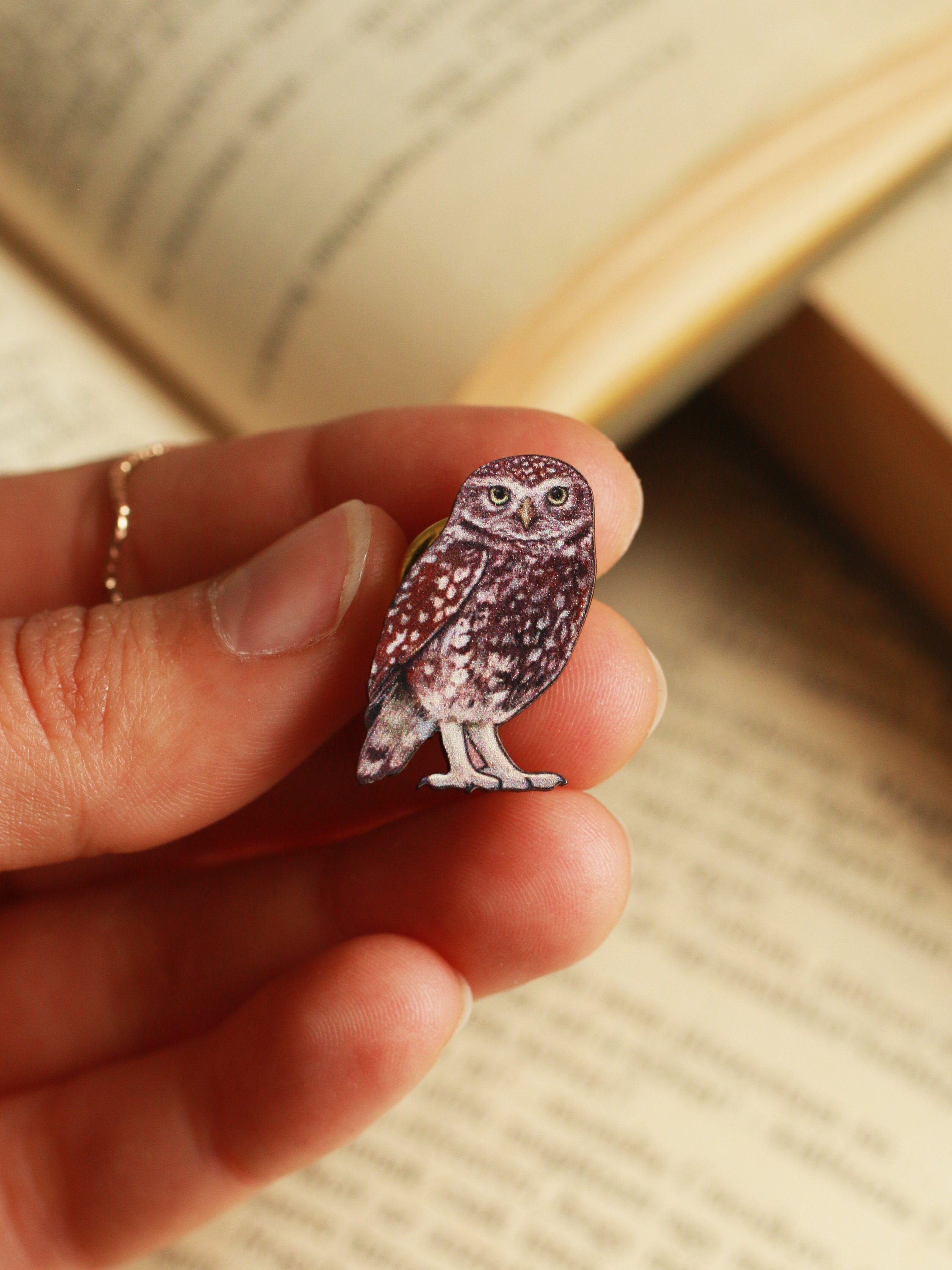 Owl Brooch / Pin - Bubo from Clash of the Titans – West Wolf Renaissance