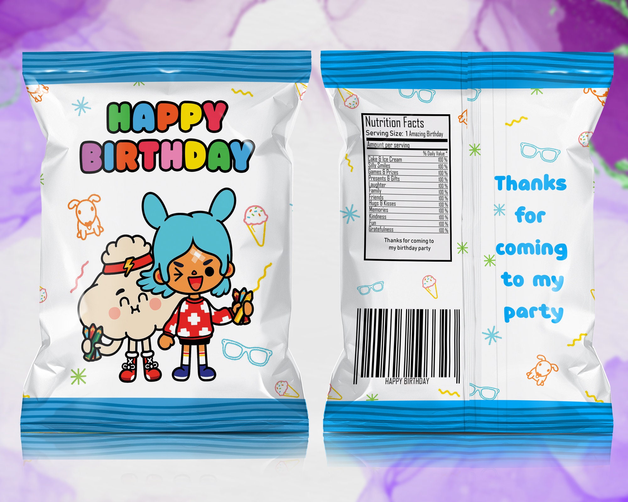 Toca Boca life labels toppers Printable IMAGES labels | Toca Boca Party  Toppers | Birthday Party Tags Instant Download FILE IMAGES