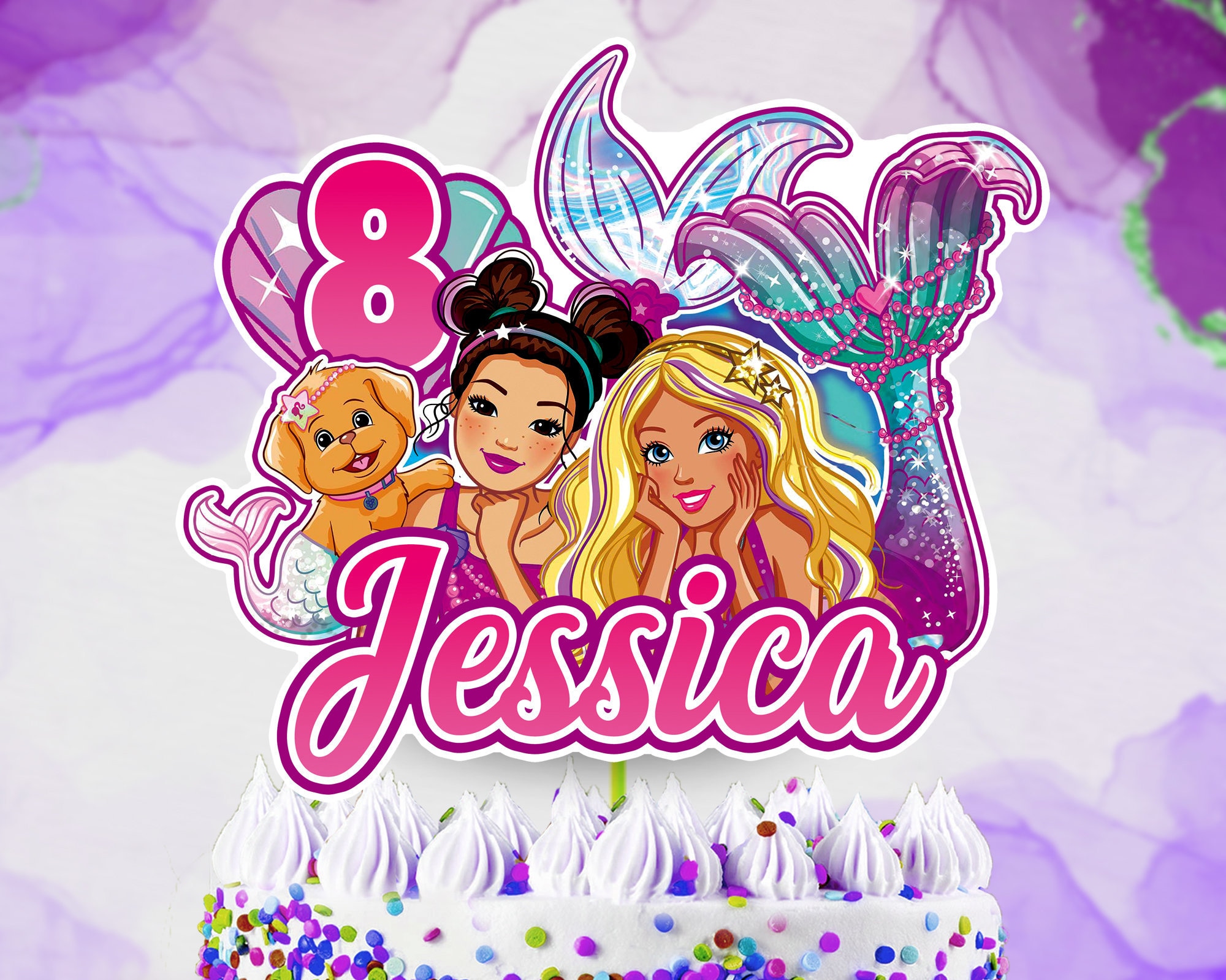 Free Free 259 Mermaid Barbie Svg SVG PNG EPS DXF File