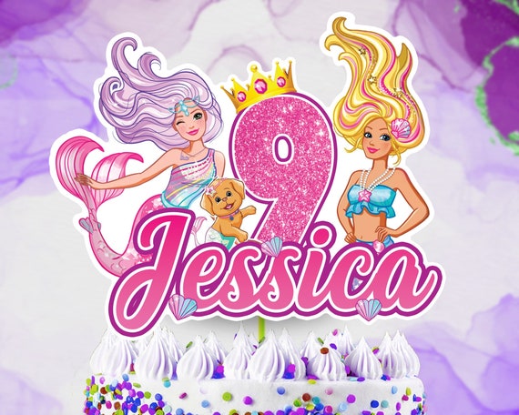 Personalized Cake Topper Printable Cupcake Toppers Cupcake - Etsy