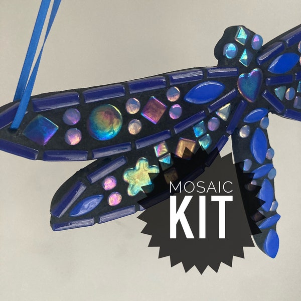 Mosaic Dragonfly Etsy UK