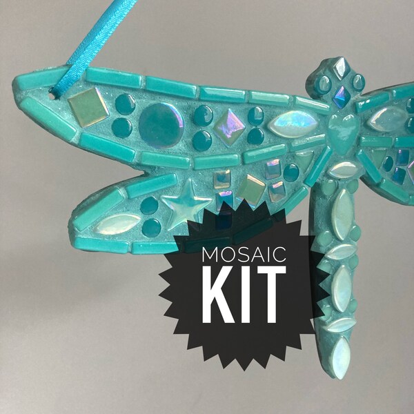 Mosaic Dragonfly Etsy UK