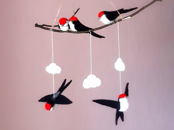 bird mobile for nursery