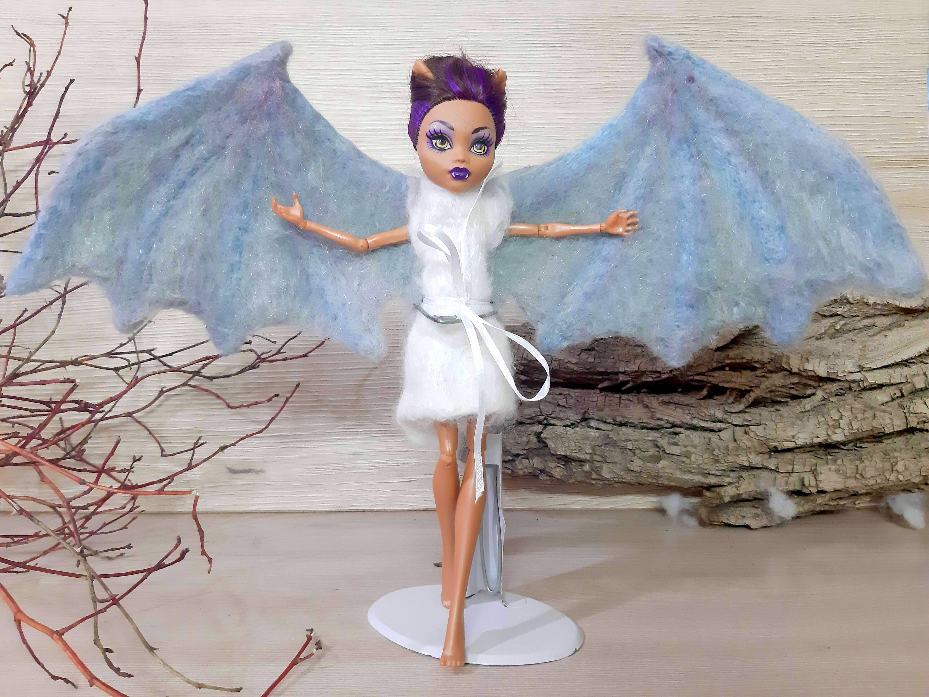 MONSTER HIGH doll dragon wings OOAK monster high clothes Bird Etsy