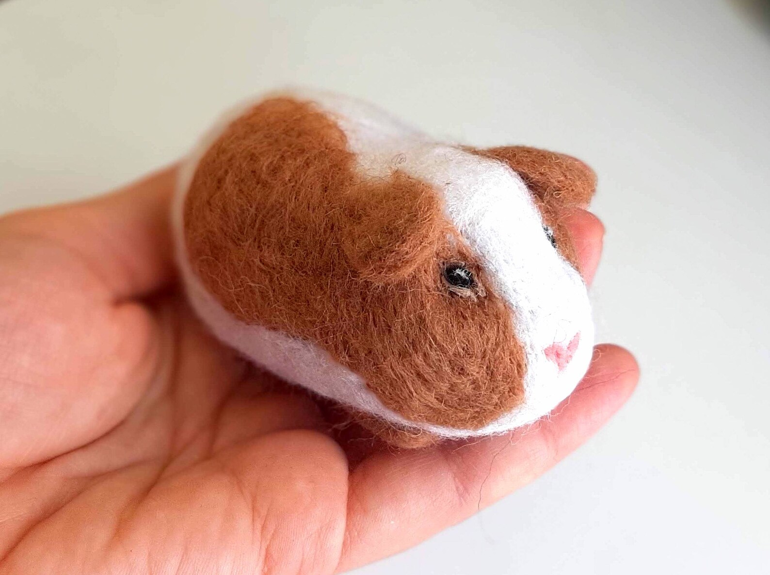 GUINEA PIG ornament Needle felt stuffed animals Guinea pig Etsy