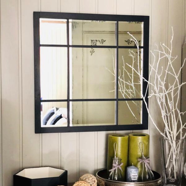 Window Pane Mirror Etsy