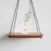 Hanging Shelf, Floating Shelf, Wall Shelf, Plant Shelf, Plant Stand, Plant Holder, Rope Shelf, Wood Shelves, Swing Shelf, Small Shelf 