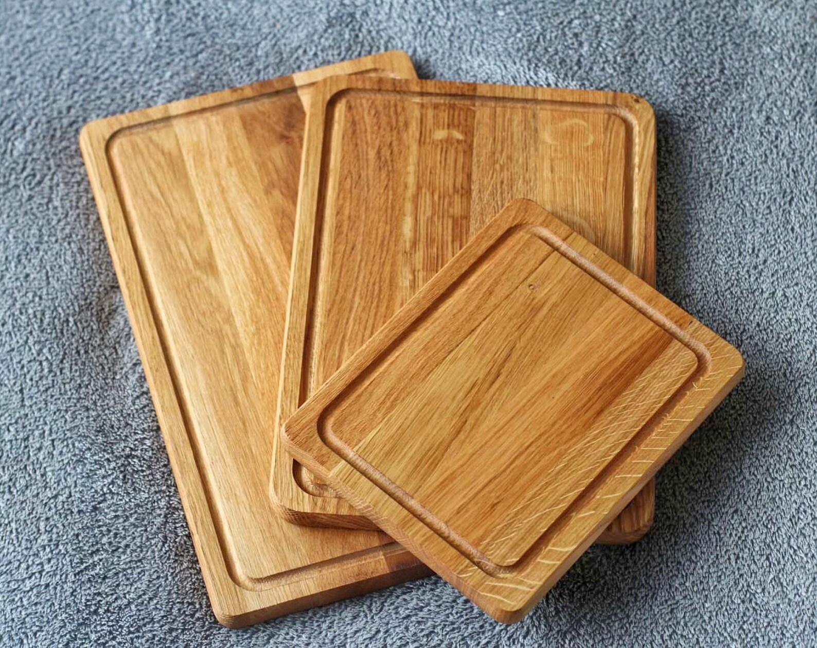 Oak Cutting Board Solid Wood Cutting Board for Kitchen Wooden Etsy