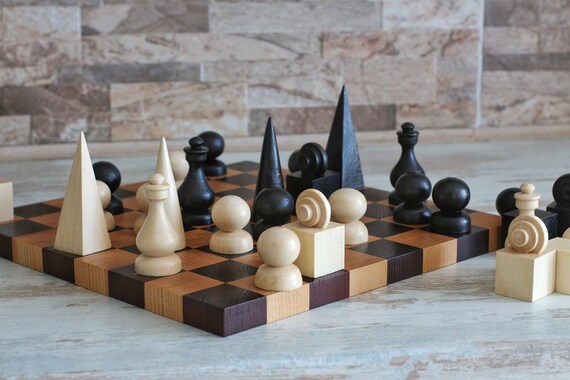 3 3/4 Colored Chess Pieces - Set of 17 Pieces – Chess House