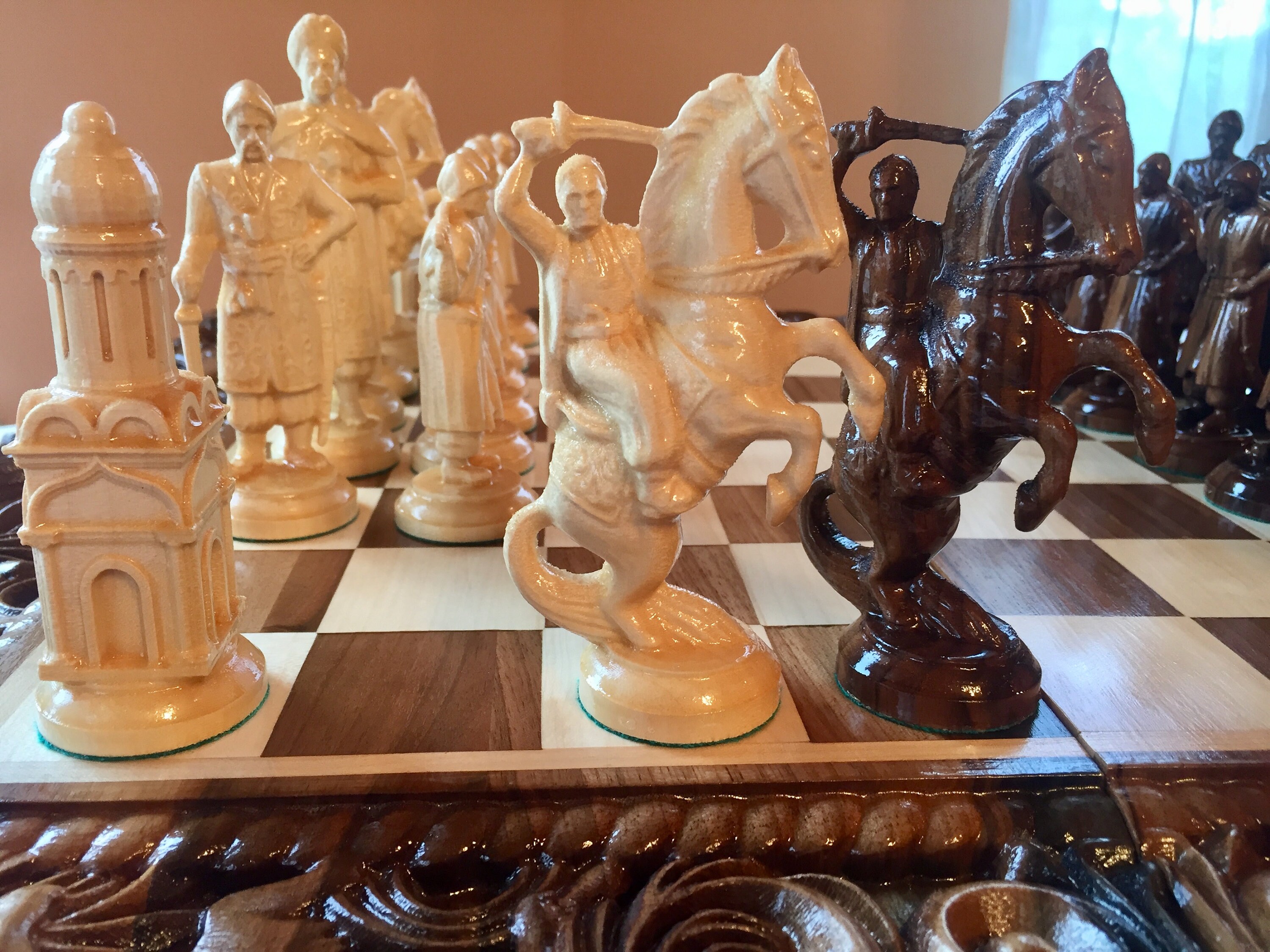 Chich-bich Ceramic Chess Board – Folkways