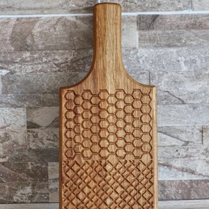 Handmade Pasta board with rolling pins, Combination pasta board wood Wooden gnochetti board, Garganelli board Usini board Conchiglioni board