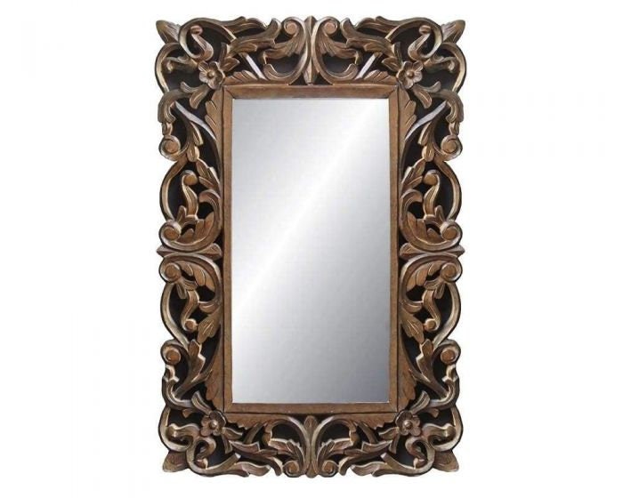 Mid Century Modern Mirror Small mirror for wall décor Ornate Etsy