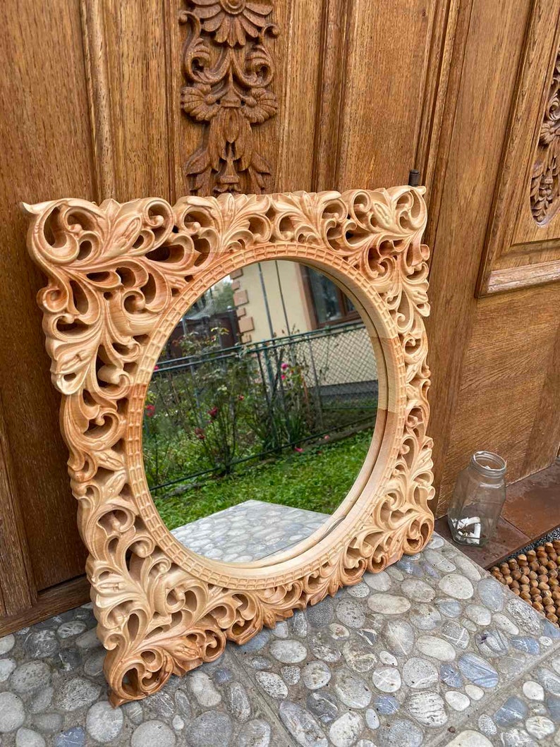 Mid Century Modern Mirror Small mirror for wall décor