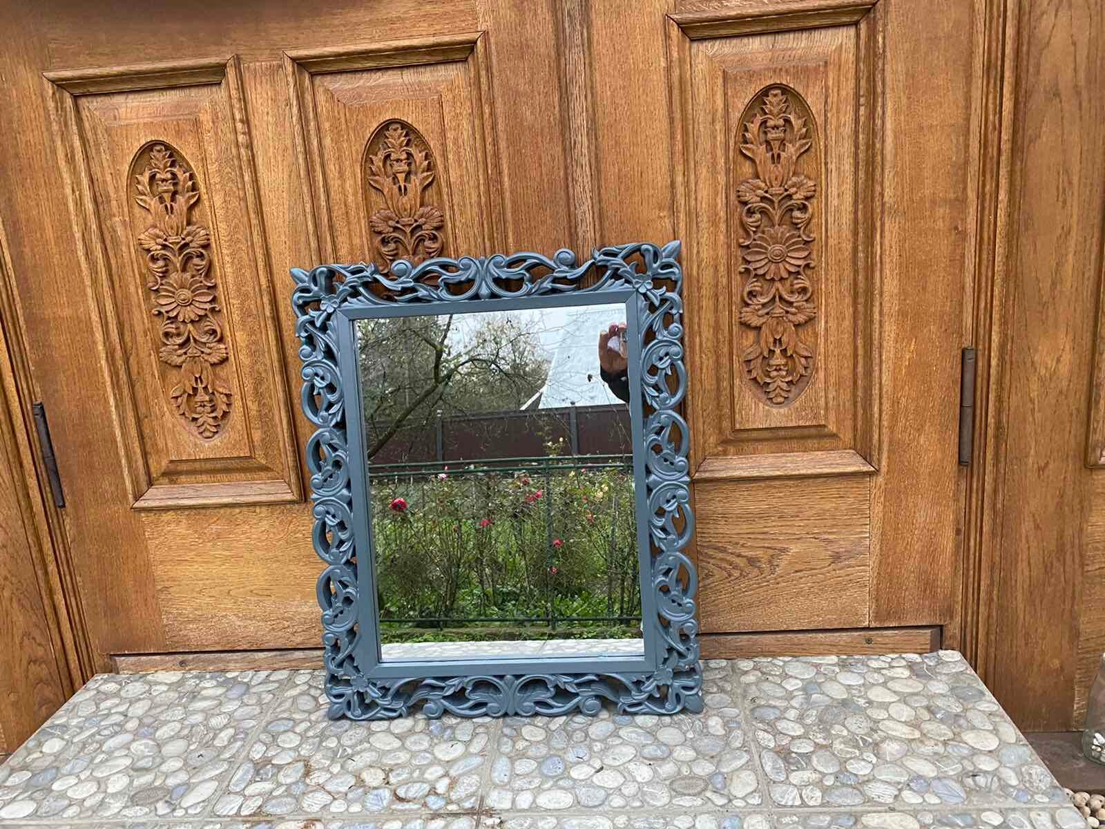 Mid Century Modern Mirror Small mirror for wall décor Ornate Etsy