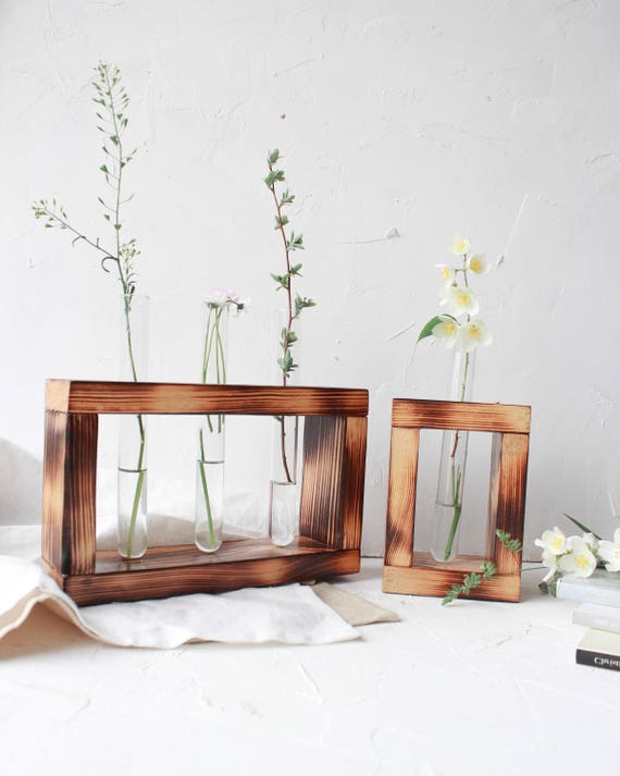 Bud Vase Test Tube Stand Test Tube Rack Test Tube Holder Etsy