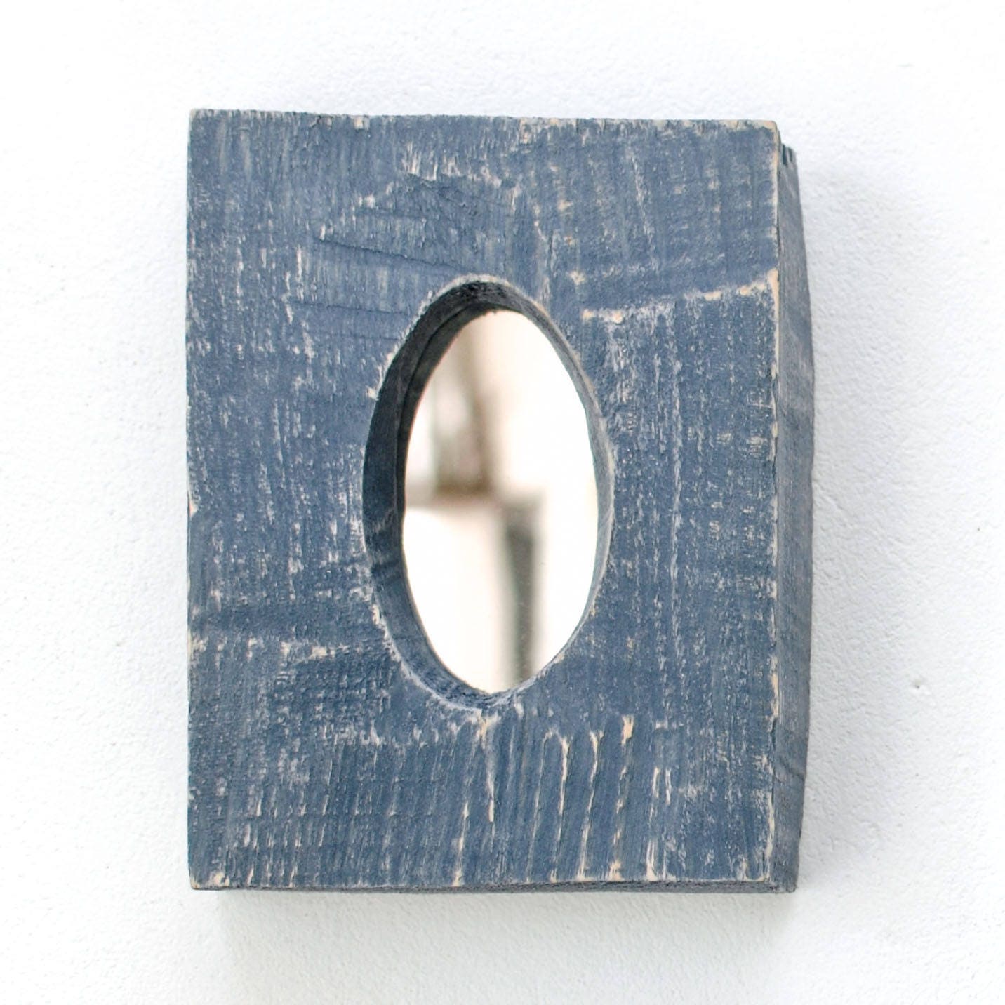 Small Wood Framed Mirror Rustic Mirrors Decorative Wall Etsy