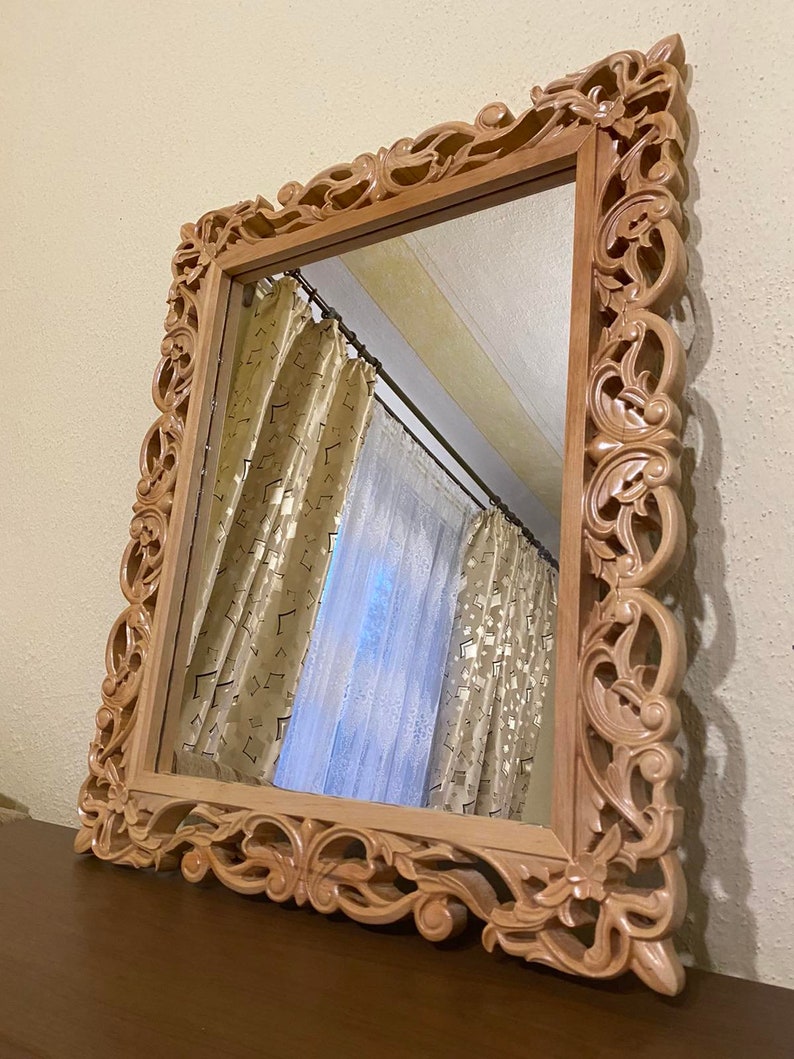Mid Century Modern Mirror Small mirror for wall décor
