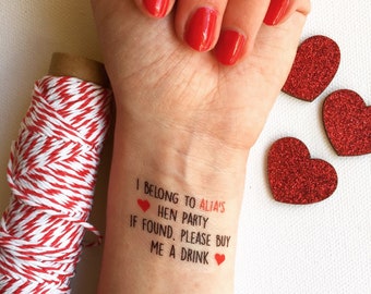 16 Hen Party Tattoos