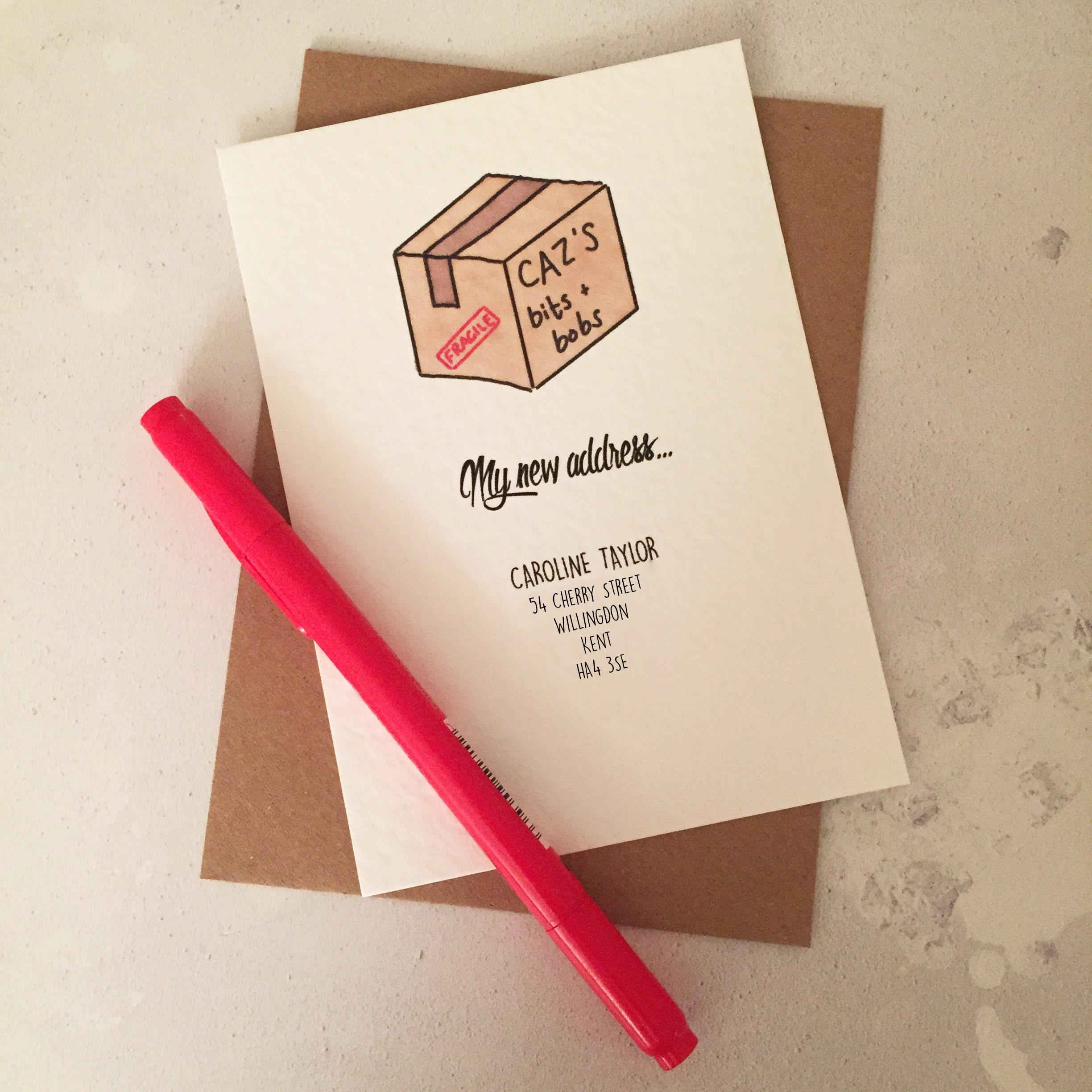 personalised-new-address-cards-etsy-uk