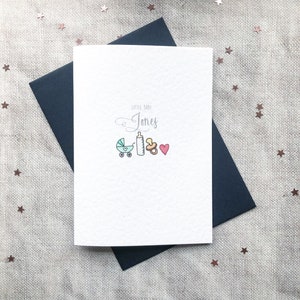 Personalised Baby Gender Reveal Card image 1