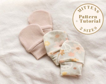Baby Mittens Pattern Etsy