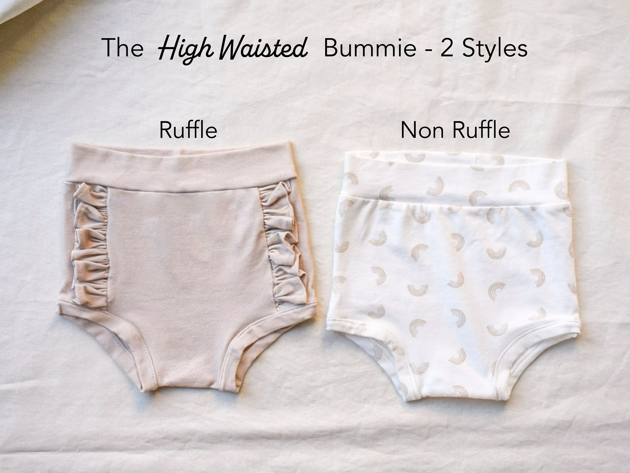 High Waisted Bummie Pattern PDF Bummies Sewing Pattern Baby Etsy