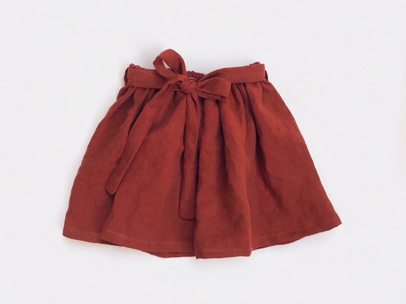 Skirt handmade tie waist skirt baby skirt girls skirt