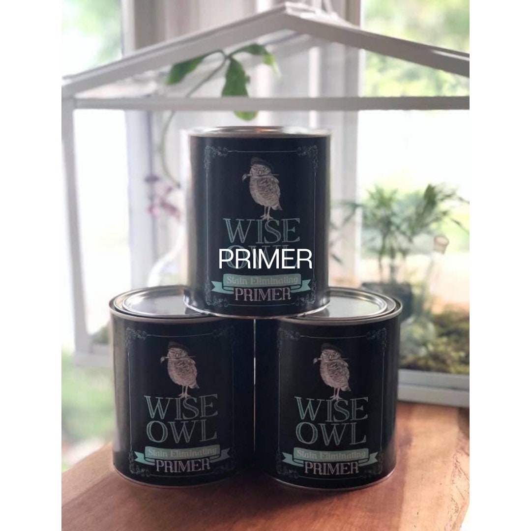Wise Owl Primer, Wise Owl Paint Etsy UK