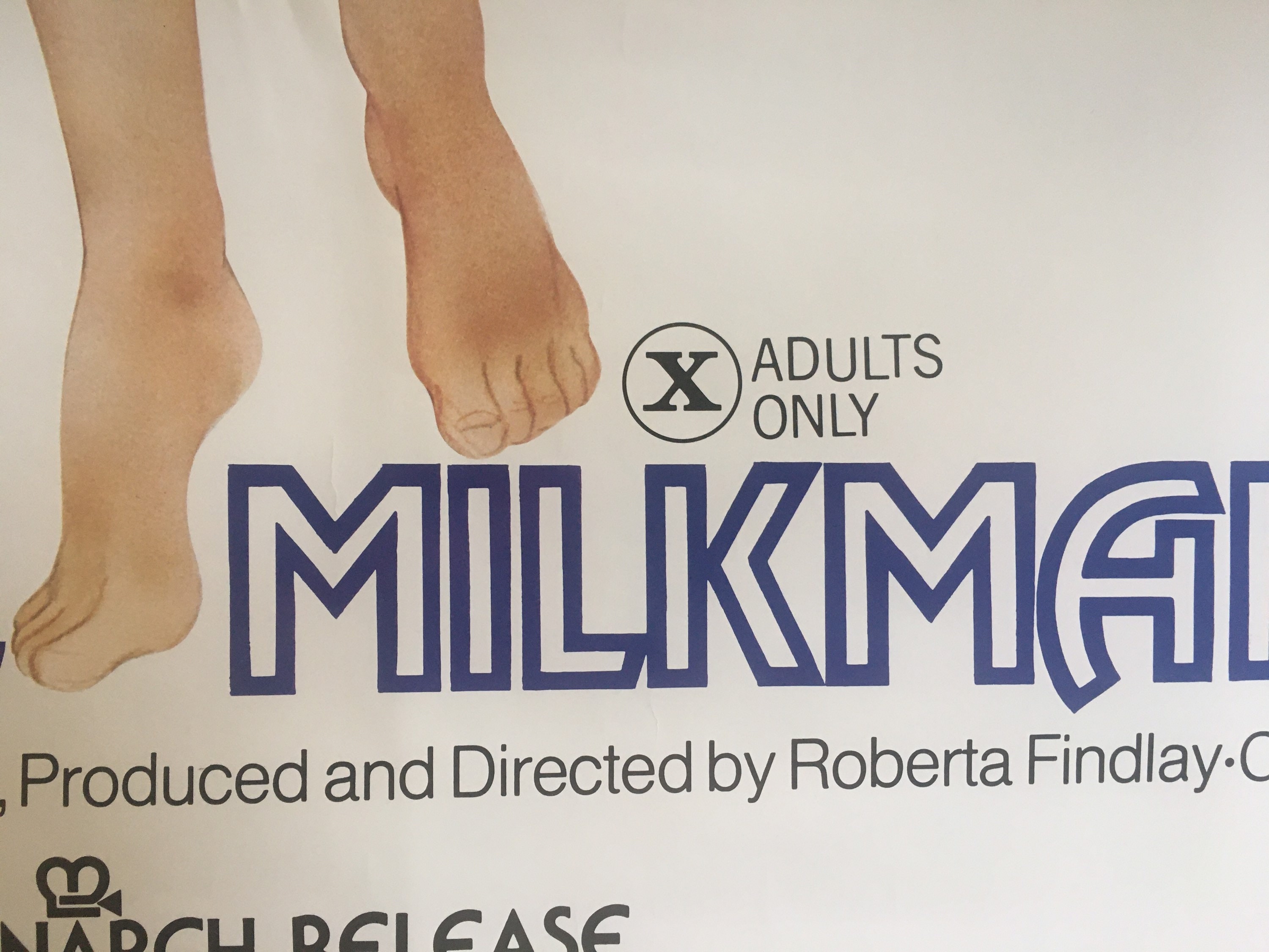 Teenage Milkmaid (monarch, 1975). Folded, Very Fine. One Sheets (27”