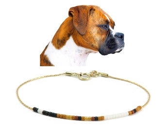 boxer dog bracelet