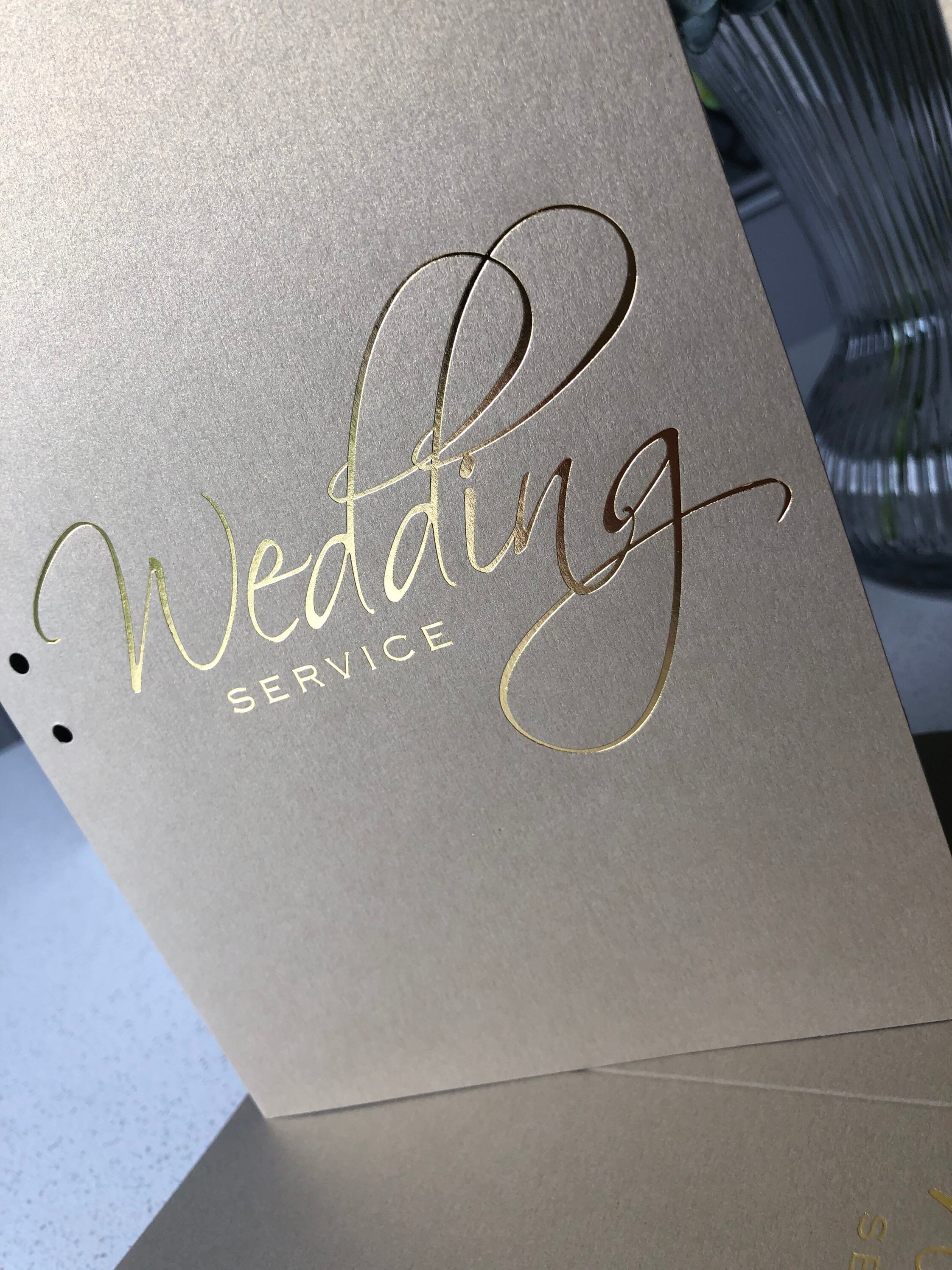 Wedding Order of Service Covers Etsy UK