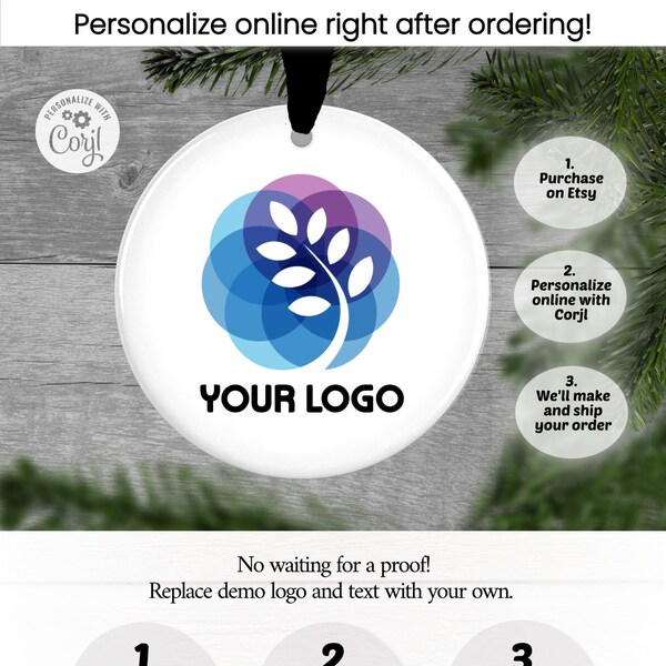 Logo Ornaments Etsy