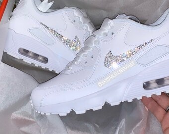 nikes with diamonds